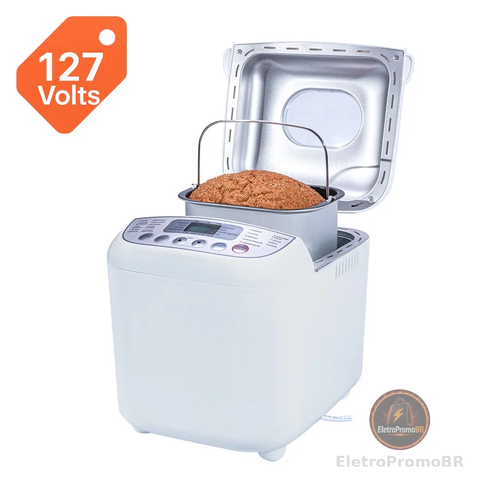 Panificadora 19 Programas Gallant 600w 127v Branca (GPA1E19A_127BR)