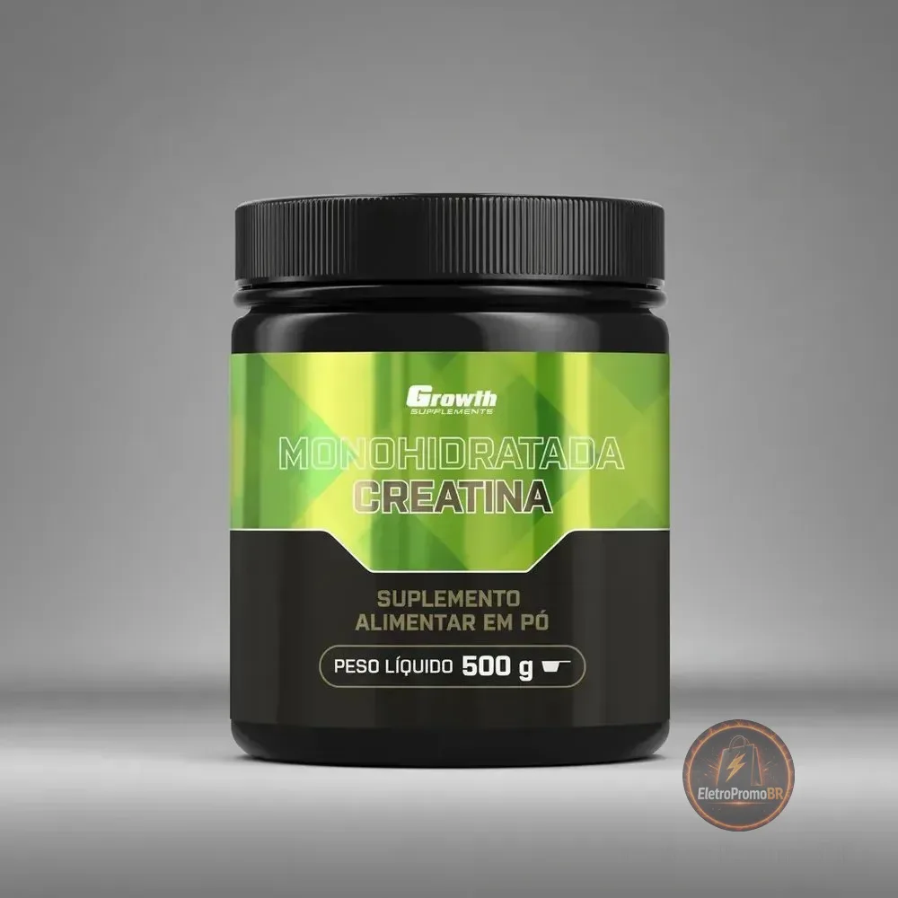 Creatina Monohidratada 500g em Pó (Growth)