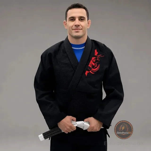 Kimono Jiu-jitsu Trançado Akira Akai