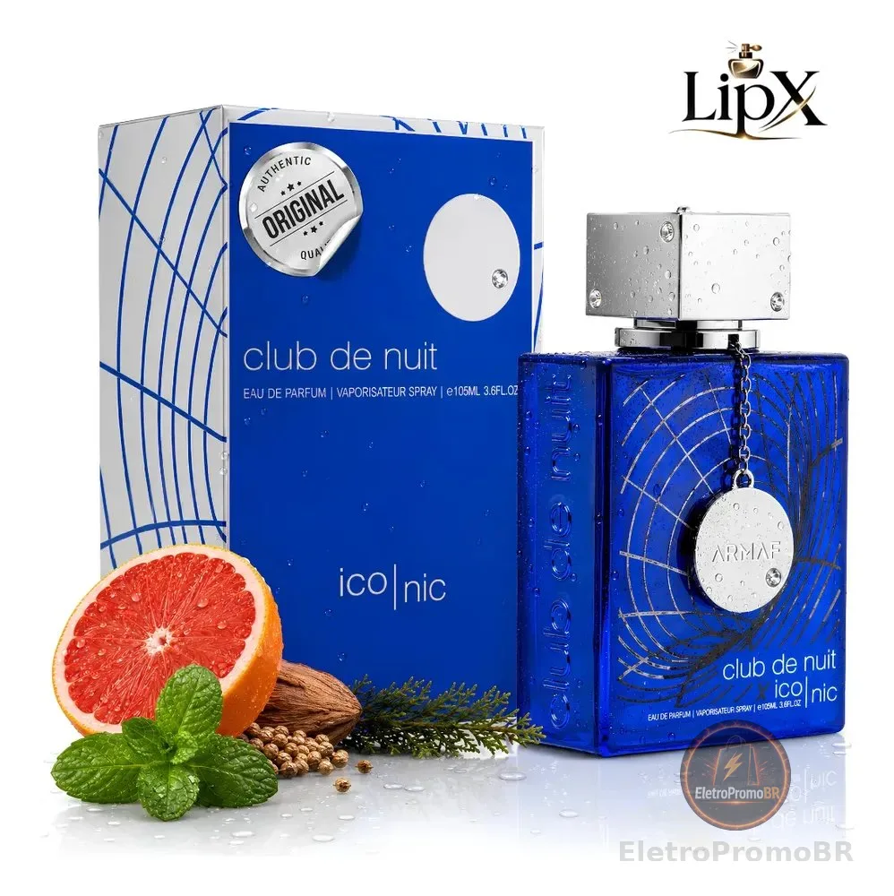 Perfume Club De Nuit Iconic Blue Armaf Eau De Parfum 105ml