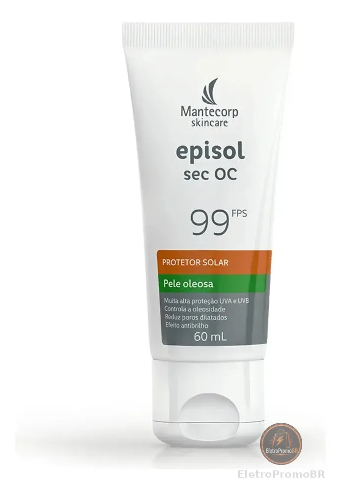 Protetor Solar Facial Fps 99 Episol Sec Oc 60g Mantecorp