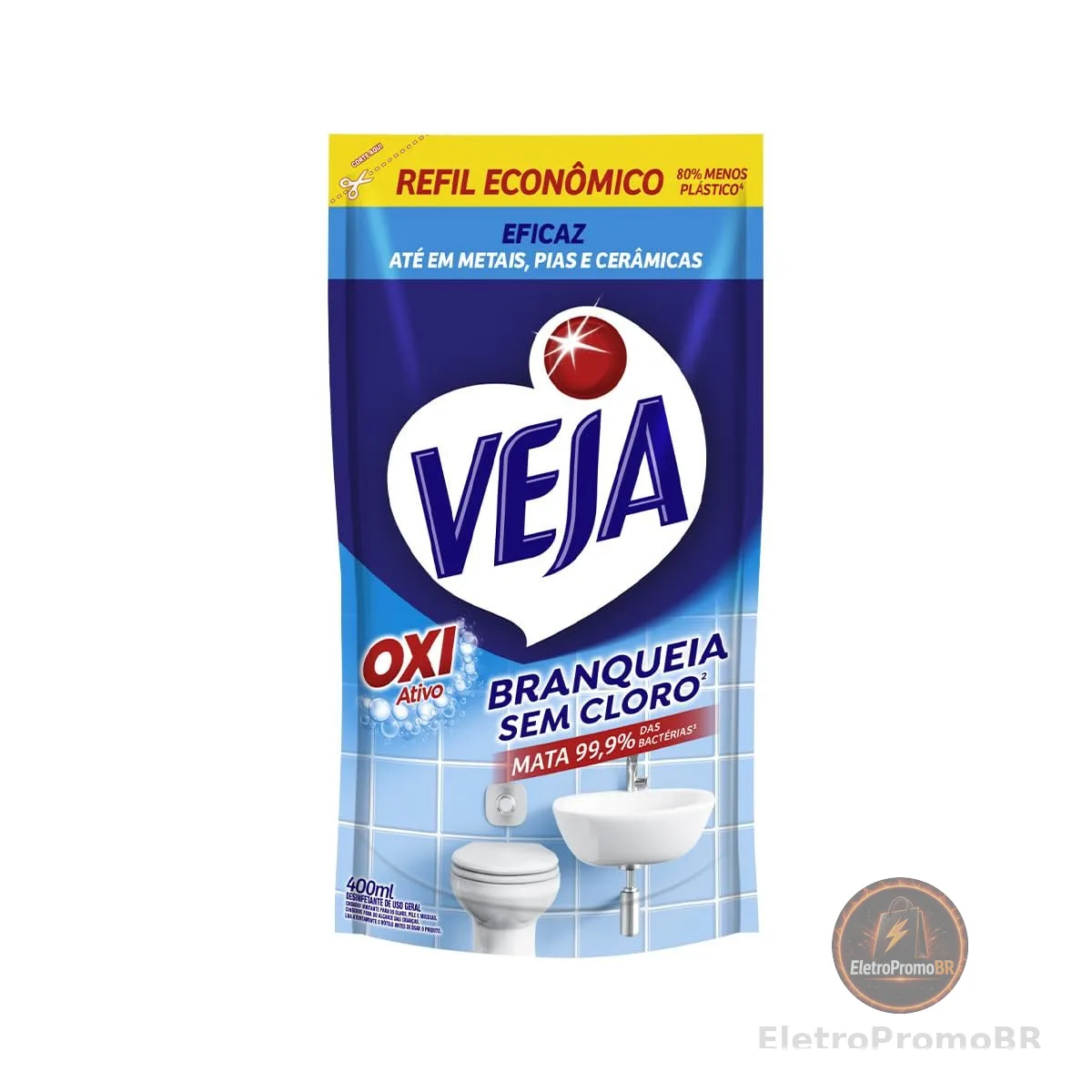 Veja Oxi Ativo Antibac Sachet 400ml
