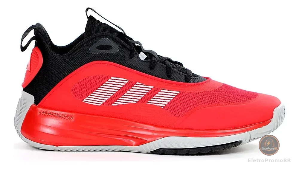 Tênis adidas Own The Game Têxtil Vermelho 42 Br
