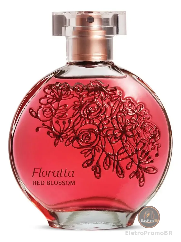 Perfume feminino Floratta Red Blossom Colônia 75ml - O Boticário