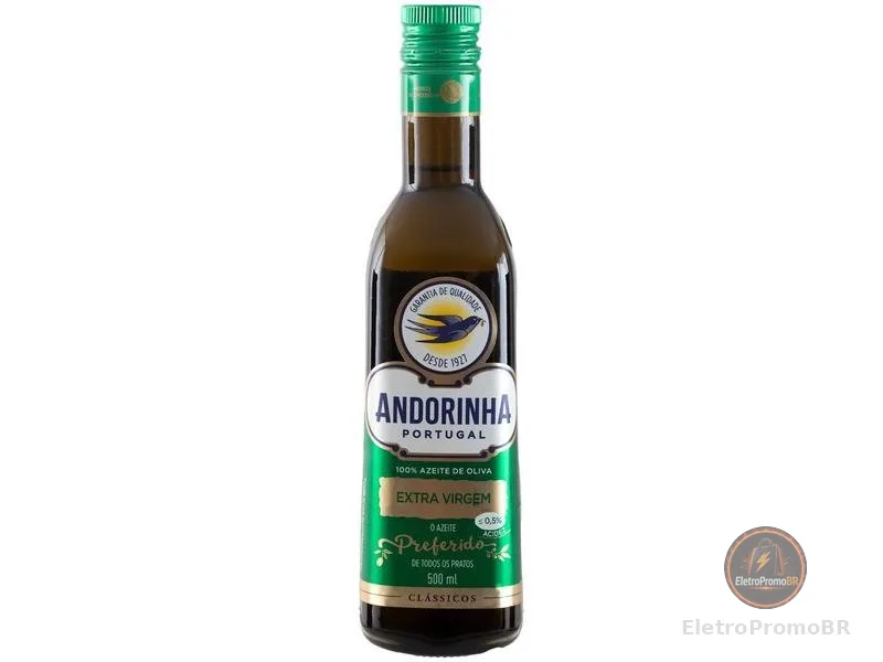 Azeite De Oliva Virgem Andorinha Vidro 500ml