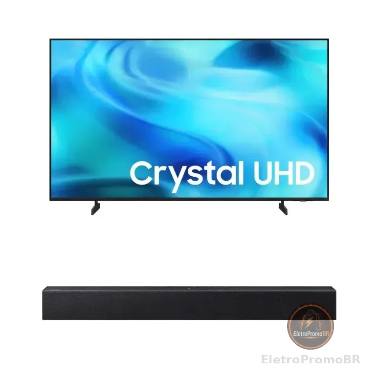 Samsung Smart TV 58" Crystal UHD 4K 2026 + Soundbar Samsung HW-B400F