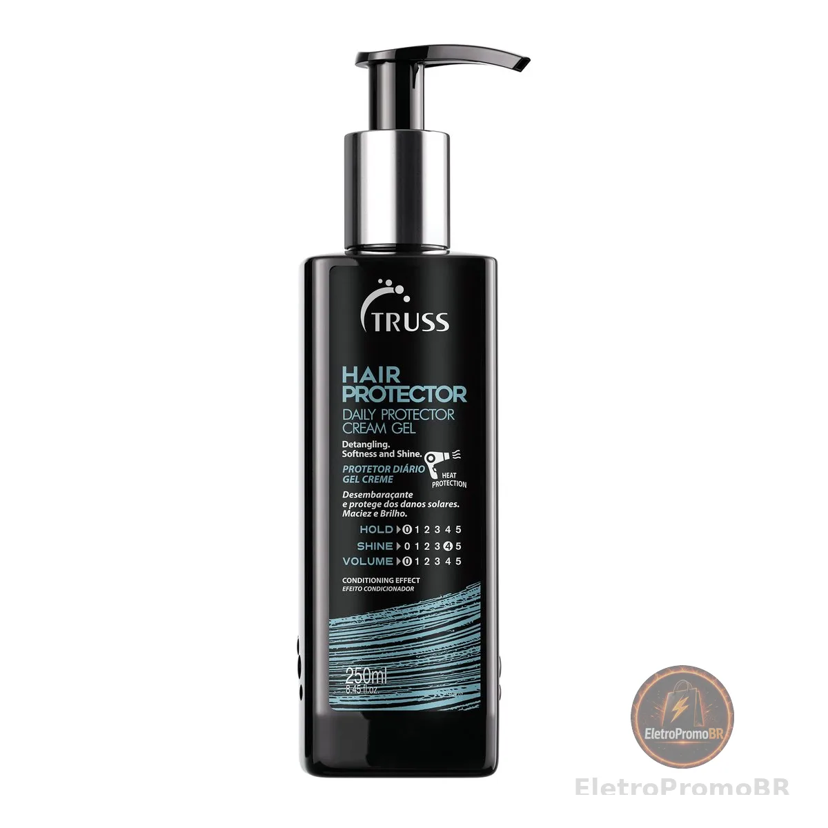 Truss Leave-in Hair Protector | Proteção Térmica e Hidratação | 250ml