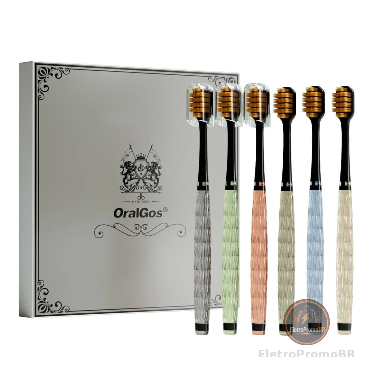 OralGos Escova de Dente Adulto Macia 6 Unidades