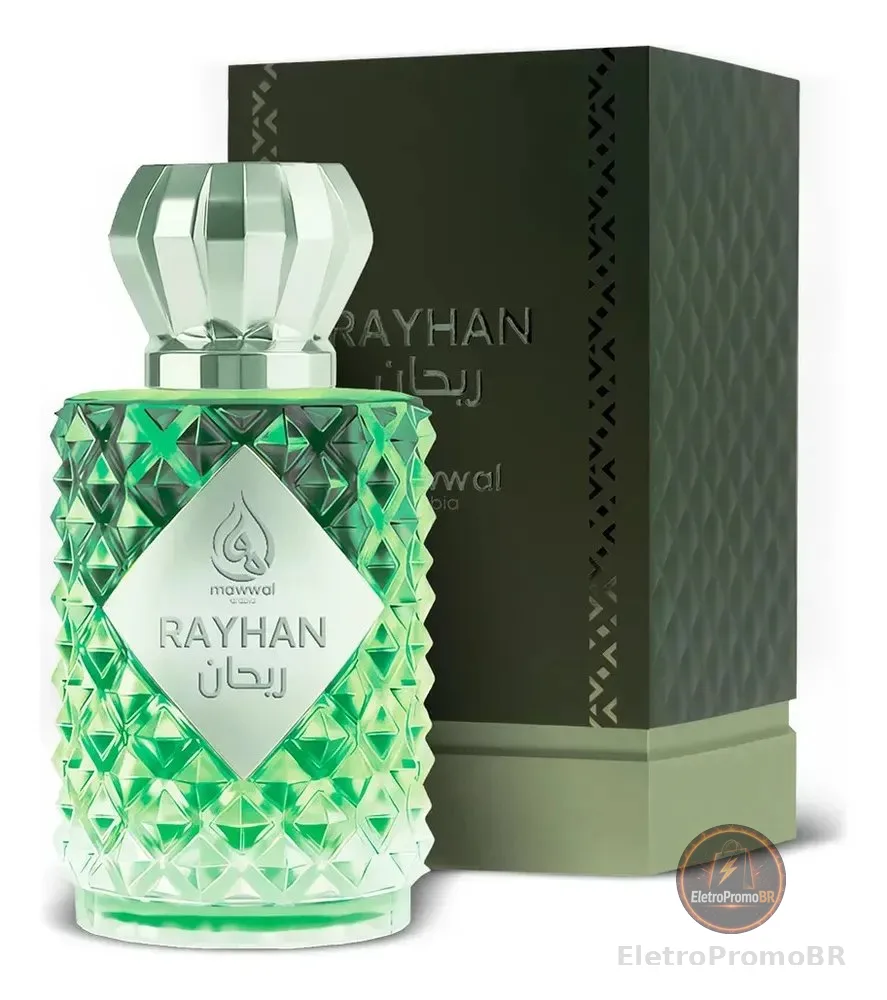 Perfume Árabe Mawwal Rayhan 100ml Eau De Parfum Masculino