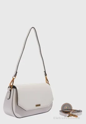 Bolsa Feminina Santa Lolla Tiracolo Off White
