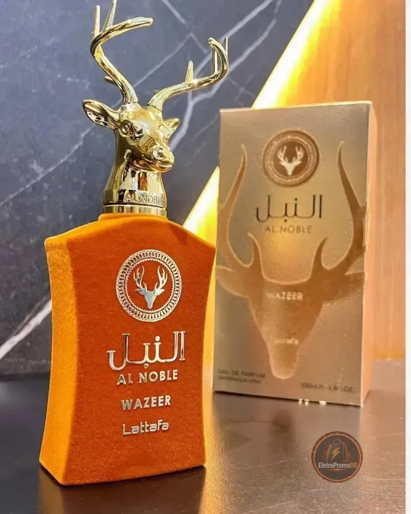 Perfume Wazeer Al Noble Lattafa Árabe Edp 100ml