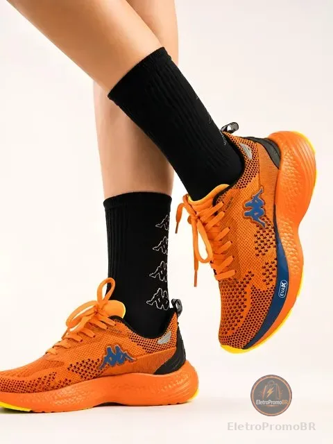 Tênis Kappa Pulse Rx Unissex Corrida Conforto