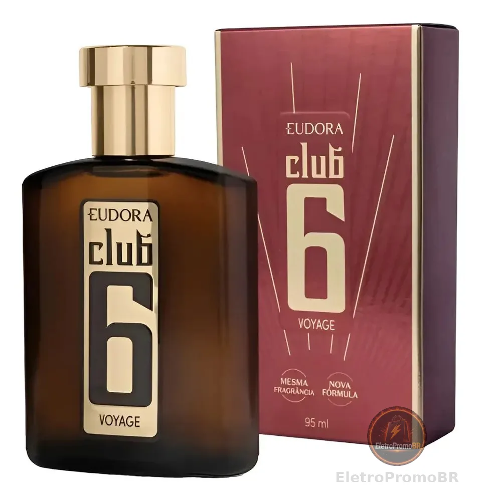 Club 6 Voyage Eudora Deo Colônia 95ml Com