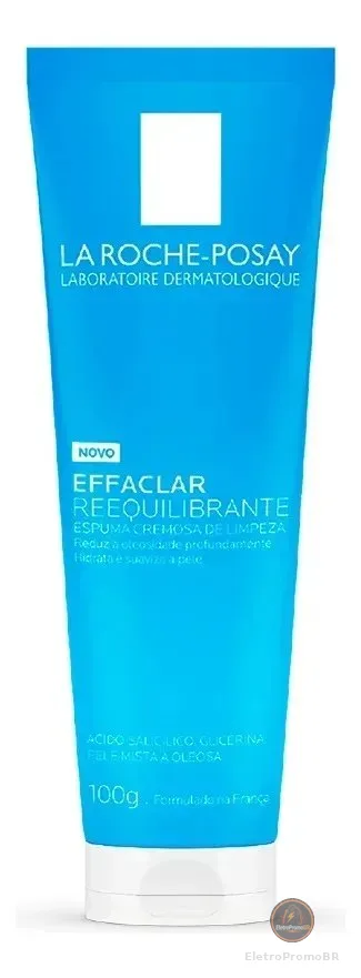 Espuma de Limpeza Antioleosidade Effaclar Reequilibrante La Roche-Posay 100g