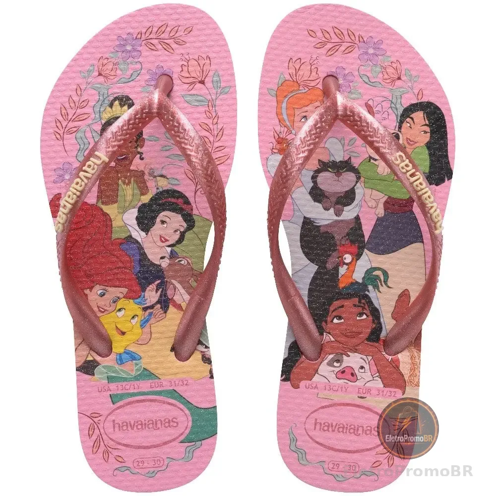 Havaianas Kids Slim Princess Rosa/Rosa