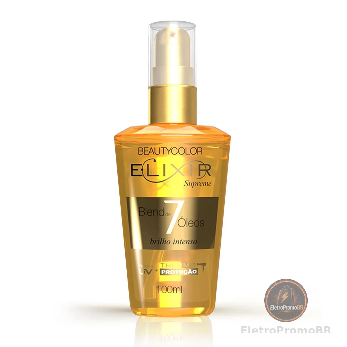 E.lixir Blend de 7 Óleos - Brilho e Luminosidade - BEAUTYCOLOR - 100ml
