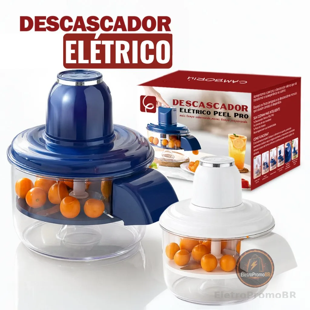 Descascador Elétrico Para Descascar Uvas Frutas Alho Tomate