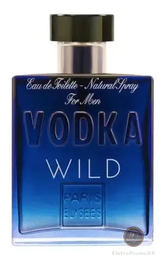 Perfume Vodka Wild Paris Elysees Masculino Intense 100ml
