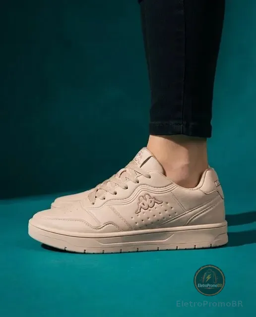 Tênis Casual Kappa Zenit Masculino Unissex Conforto