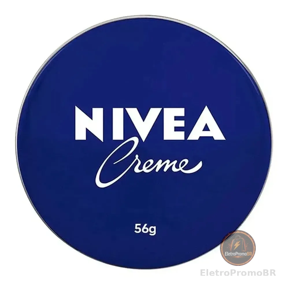 Nivea Creme Hidratante Lata 56g, Hidratação Profunda 24h, Corporal, Multibenefícios, Todas As Peles