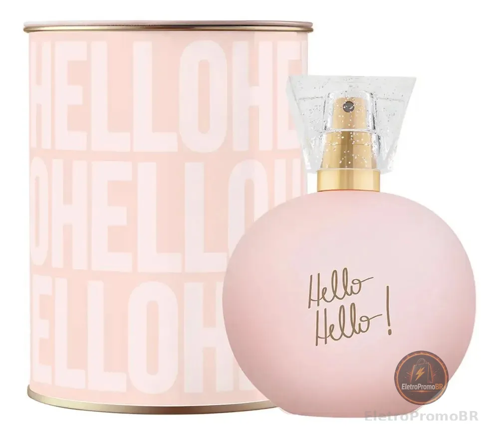 Ciclo Hello Hello! Lata Eau de cologne feminina 100ml