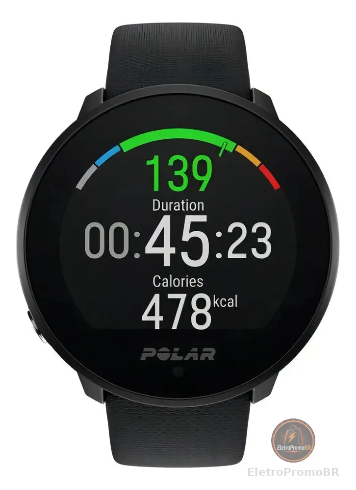 Relógio Esportivo POLAR UNITE Preto