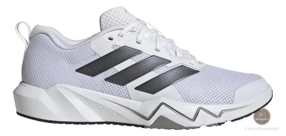 Tênis Masculino Rapidmove Go Trainer adidas Branco Lisa 40 Br