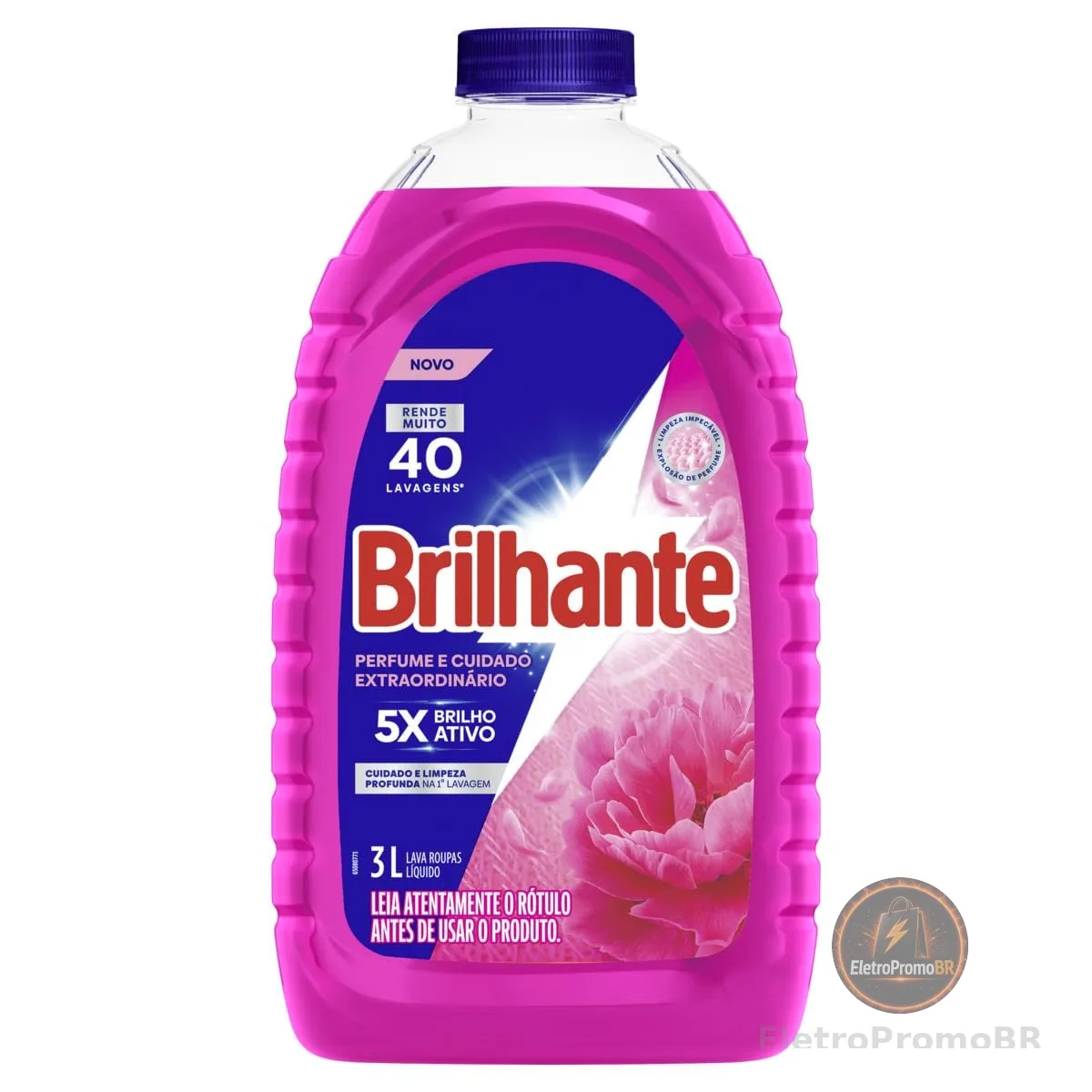 Brilhante Sabão Líquido Perfume e Cuidado Extraordinário 3L