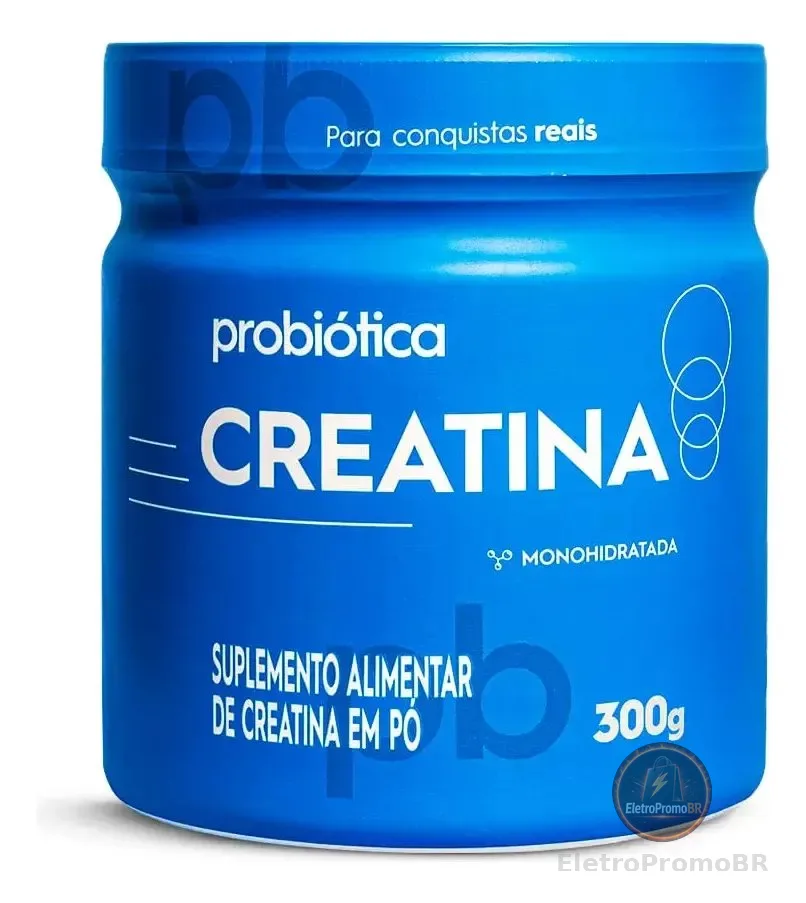 Creatina em Pó Probiotica Em Pote De 300g 100% Monohidratada