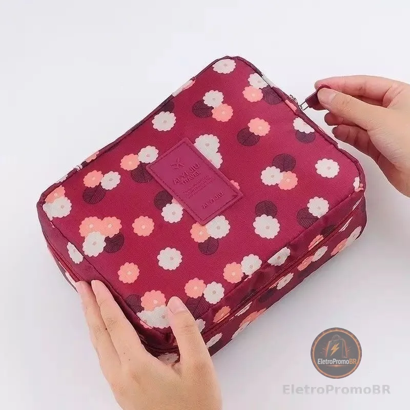 Bolsa De Cosméticos À Prova D'água Portátil Multifuncional Para Viagem Moda ANJGG