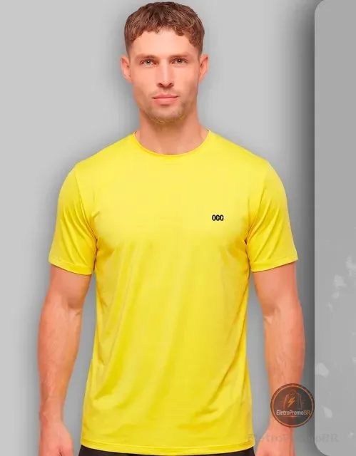 Camiseta Masculina Dryfit  Poliamida Ultra Leve