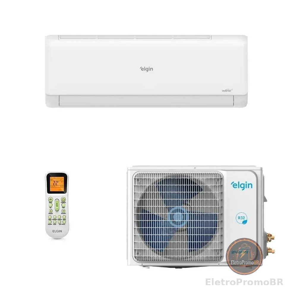 Ar Condicionado Split Hi Wall Elgin Eco Inverter II 18000 BTU/h Frio 45HJFI18C2WC – 220 Volts