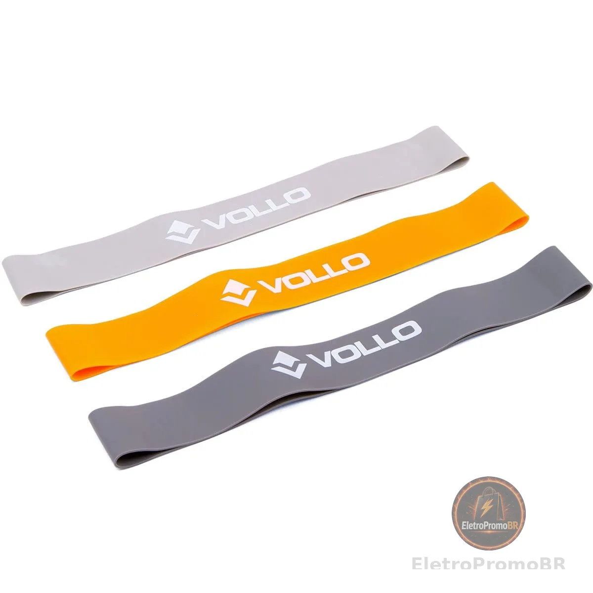 Vollo Kit 3 Mini Faixas de Exercício