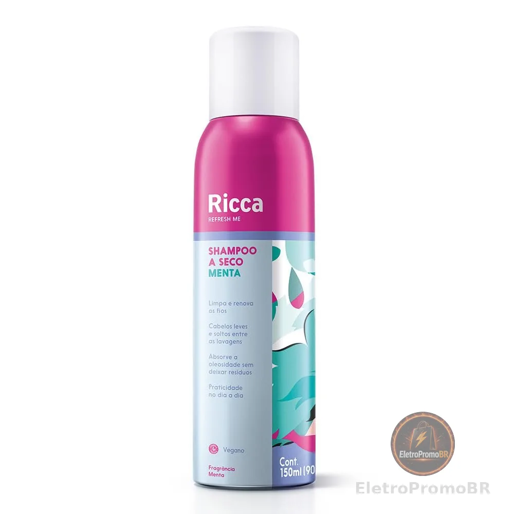Ricca Shampoo A Seco Menta 150ml