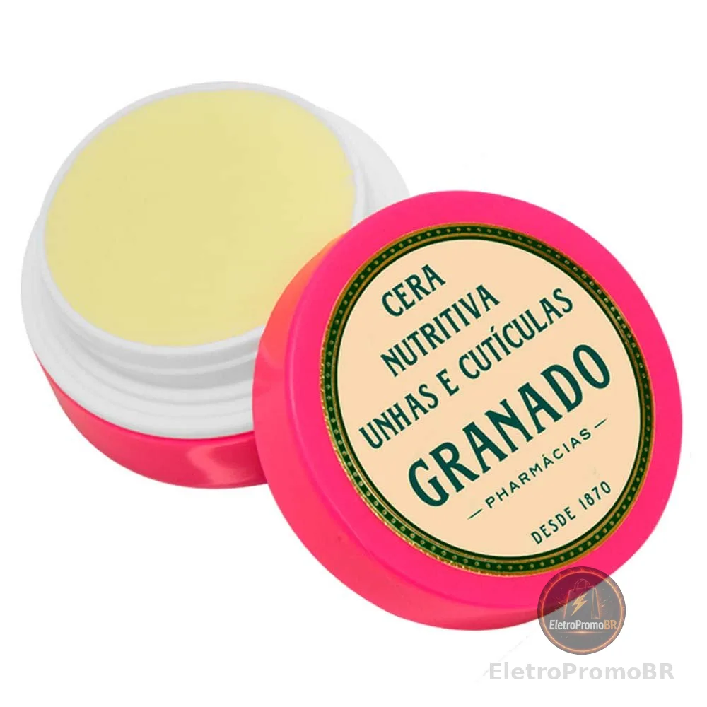 Granado Cera Nutritiva Unhas E Cutículas Pink, Rosa, 7g
