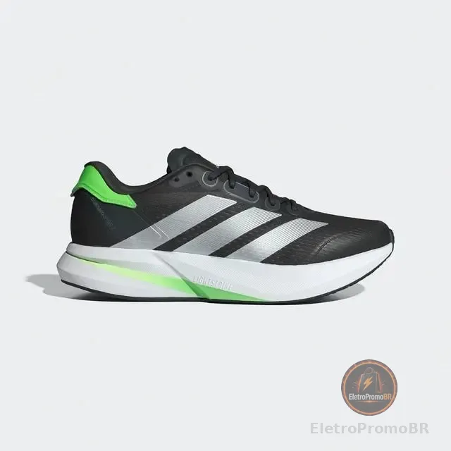 Tênis Masculino Duramo Speed 2 adidas Carbon/msilve/limbur Liso 40 Br