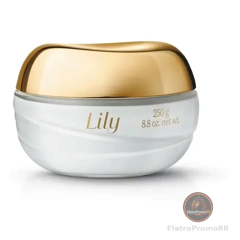 Creme Acetinado Lily Tradicional O Boticário- Lacrado 250g