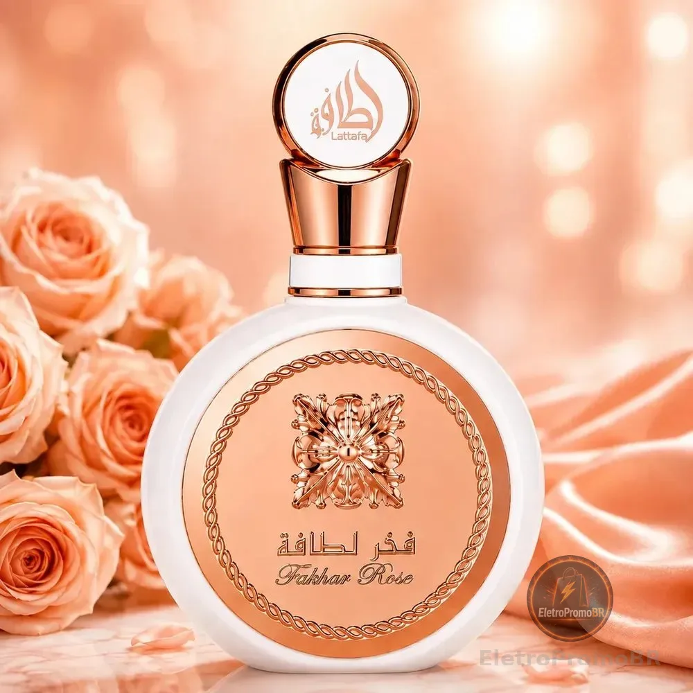 Perfume Feminino Fakhar Rose Eau de Parfum 100 mL
