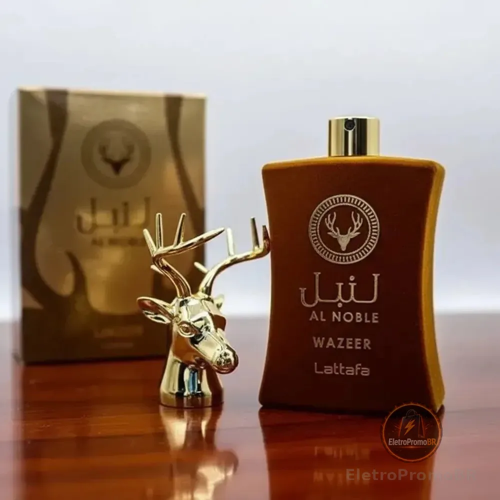 Perfume Al Noble Wazeer Lattafa Niche Dubai, Masculino 100ml