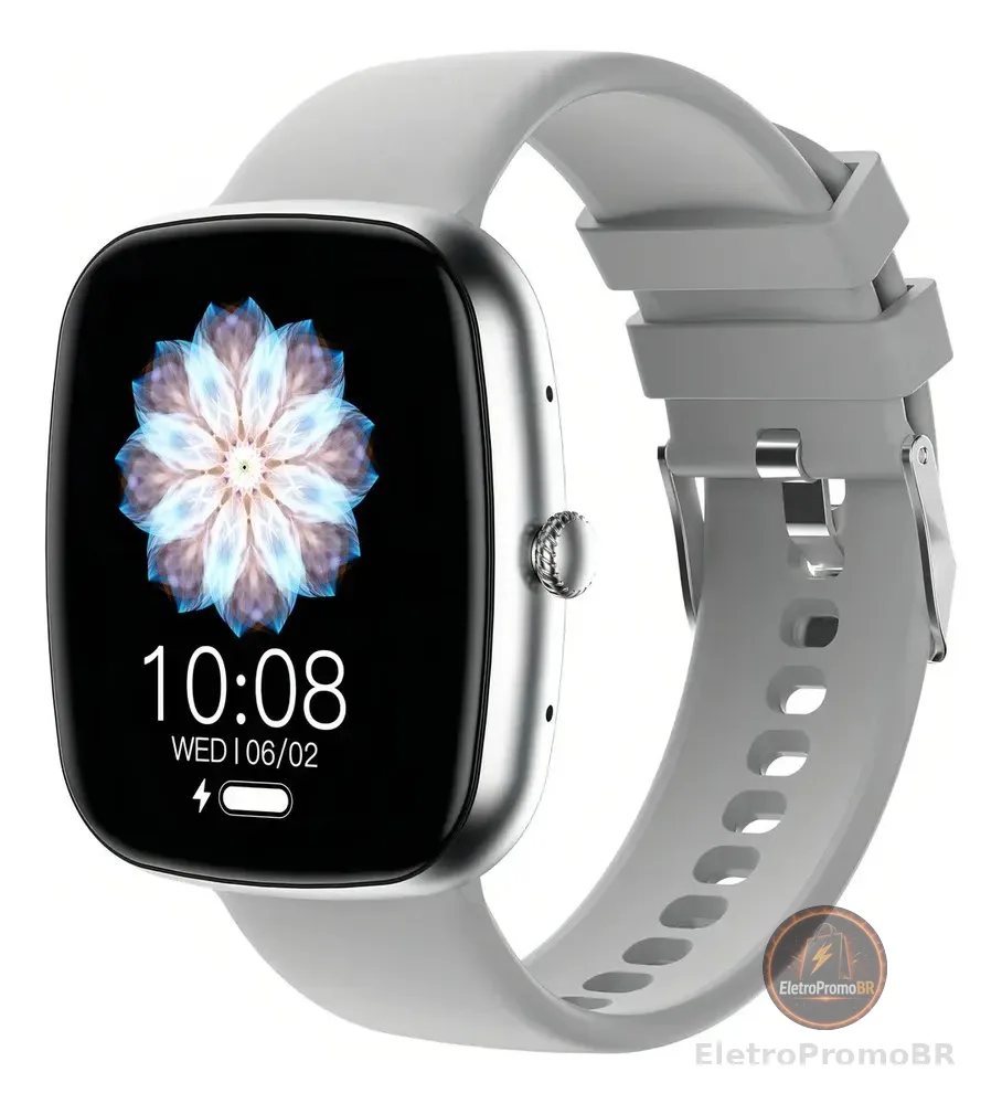 Smartwatch Bazik Prime S35 Ultra Max 47mm, Com Bluetooth e GPS Para Android e iOS