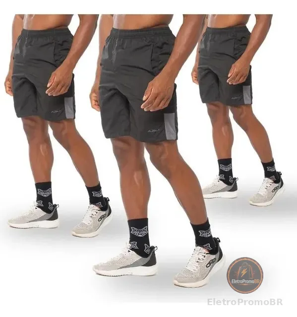 Kit 3 Bermudas Square Dry Alpha