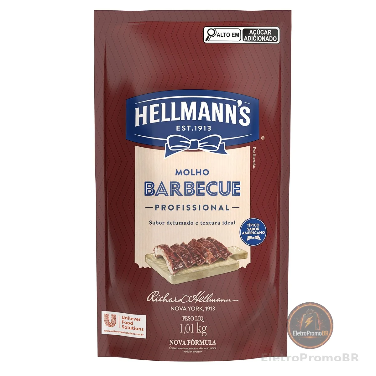 Hellmann'S Profissional Molho Barbecue Sabor Defumado 1,01Kg