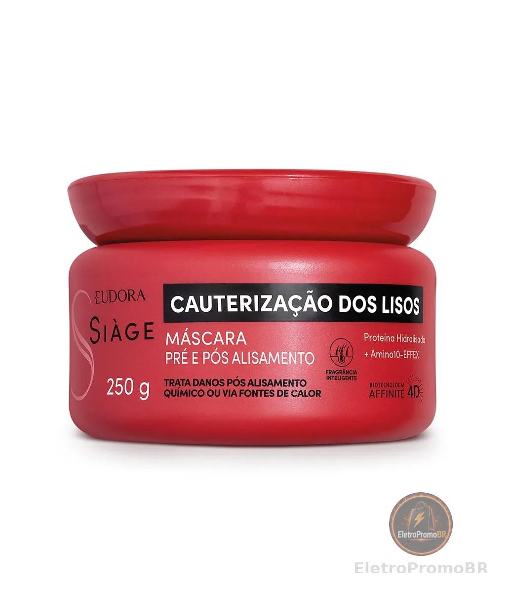 Eudora Siàge Cauterização dos Lisos Máscara Capilar 250g