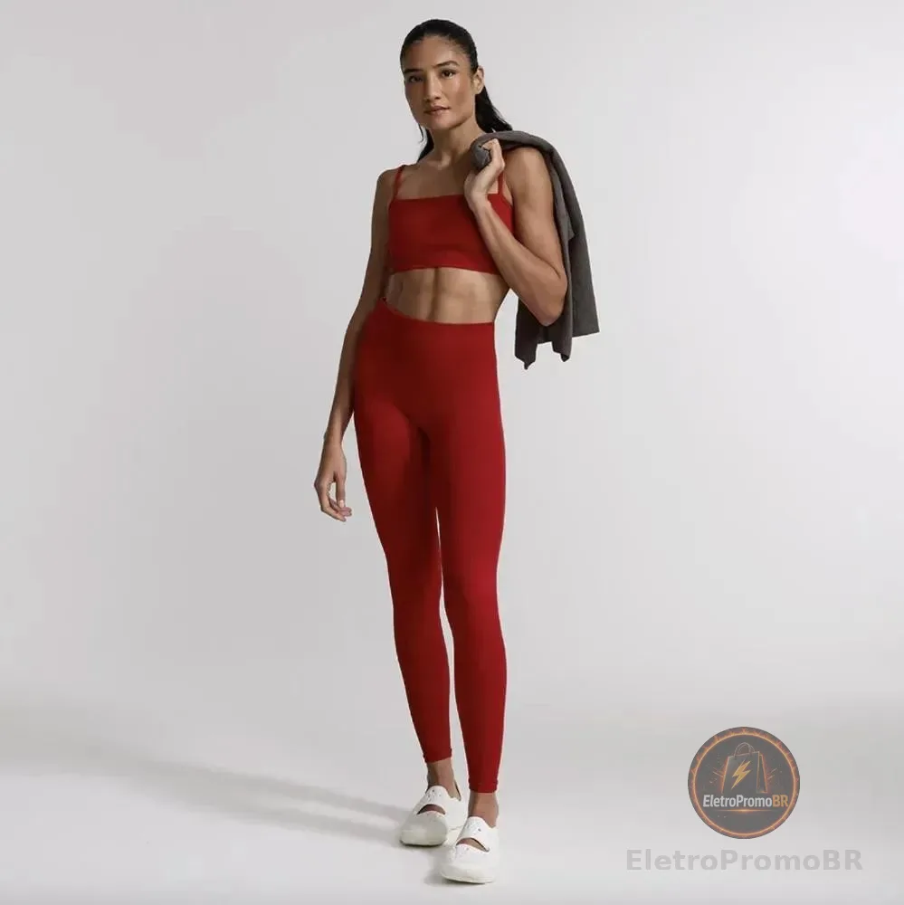Legging Fitness In-action Seamless Feminino Pepper Red Gg