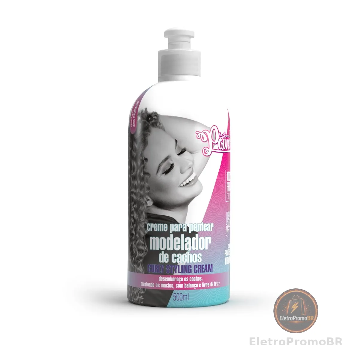 Creme para Pentear Modelador de Cachos Soul Power Curly Styling Cream - 500ml
