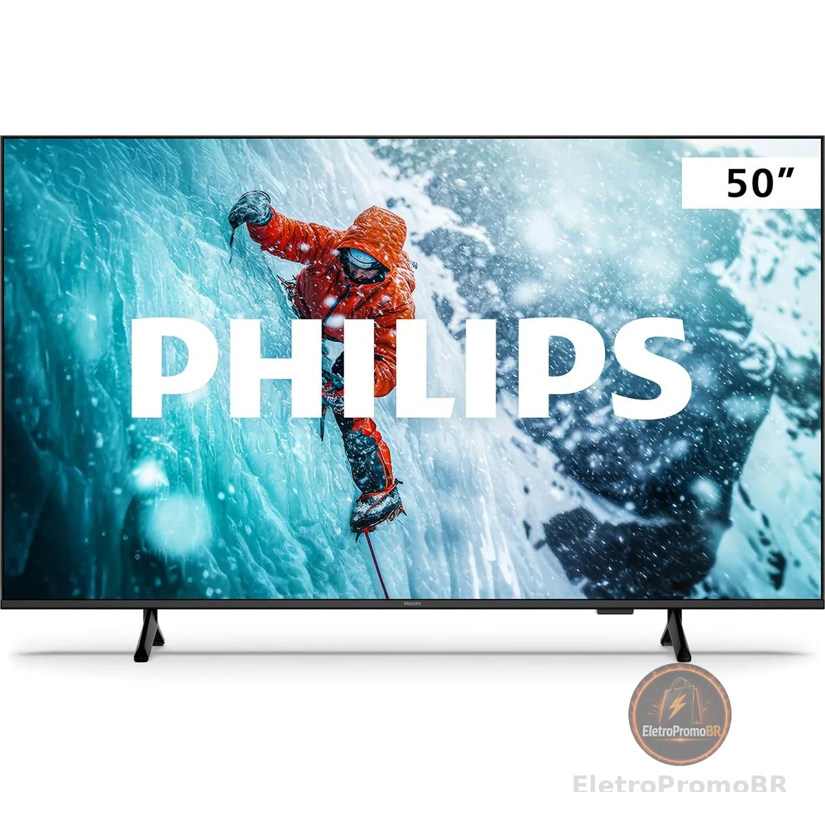 PHILIPS Smart TV, 50" 4K, 50PUG7300, Comando de Voz, Bluetooth, HDR, Dolby Atmos, HDMI, USB, Wi-Fi