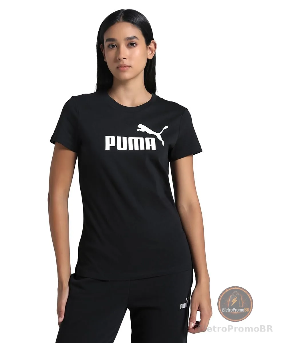 Camiseta Puma Ess No. 1 Logo Feminina