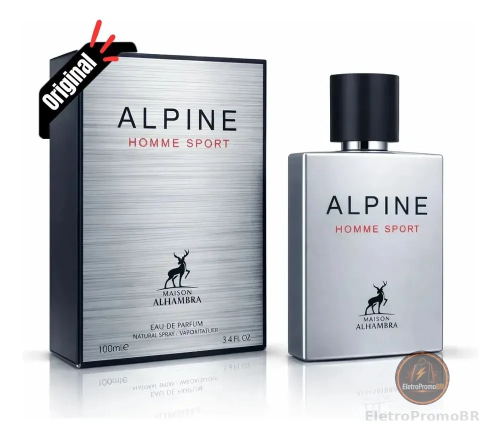 Perfume Árabe Alpine Homme Sport Maison Alhambra 100ml Edp Lipx