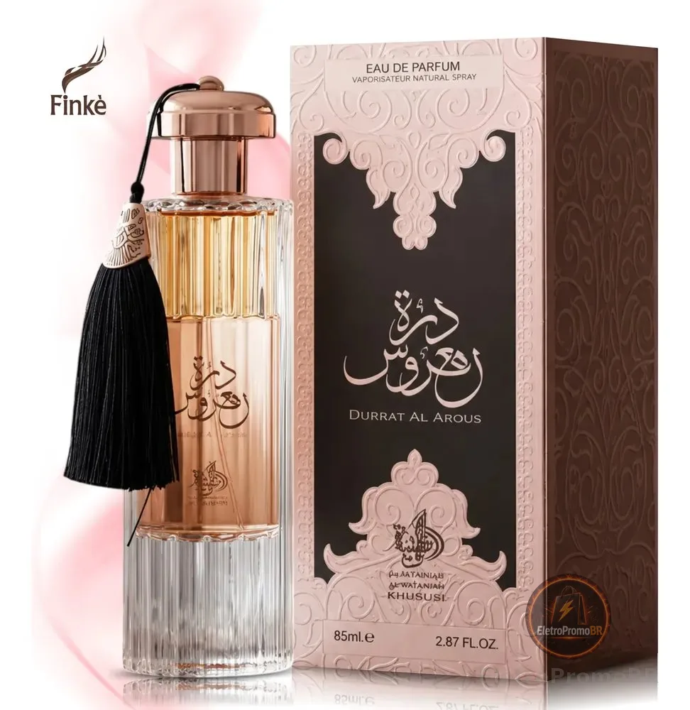 Perfume Árabe Durrat Al Aroos Al Wataniah Feminino 85ml Edp