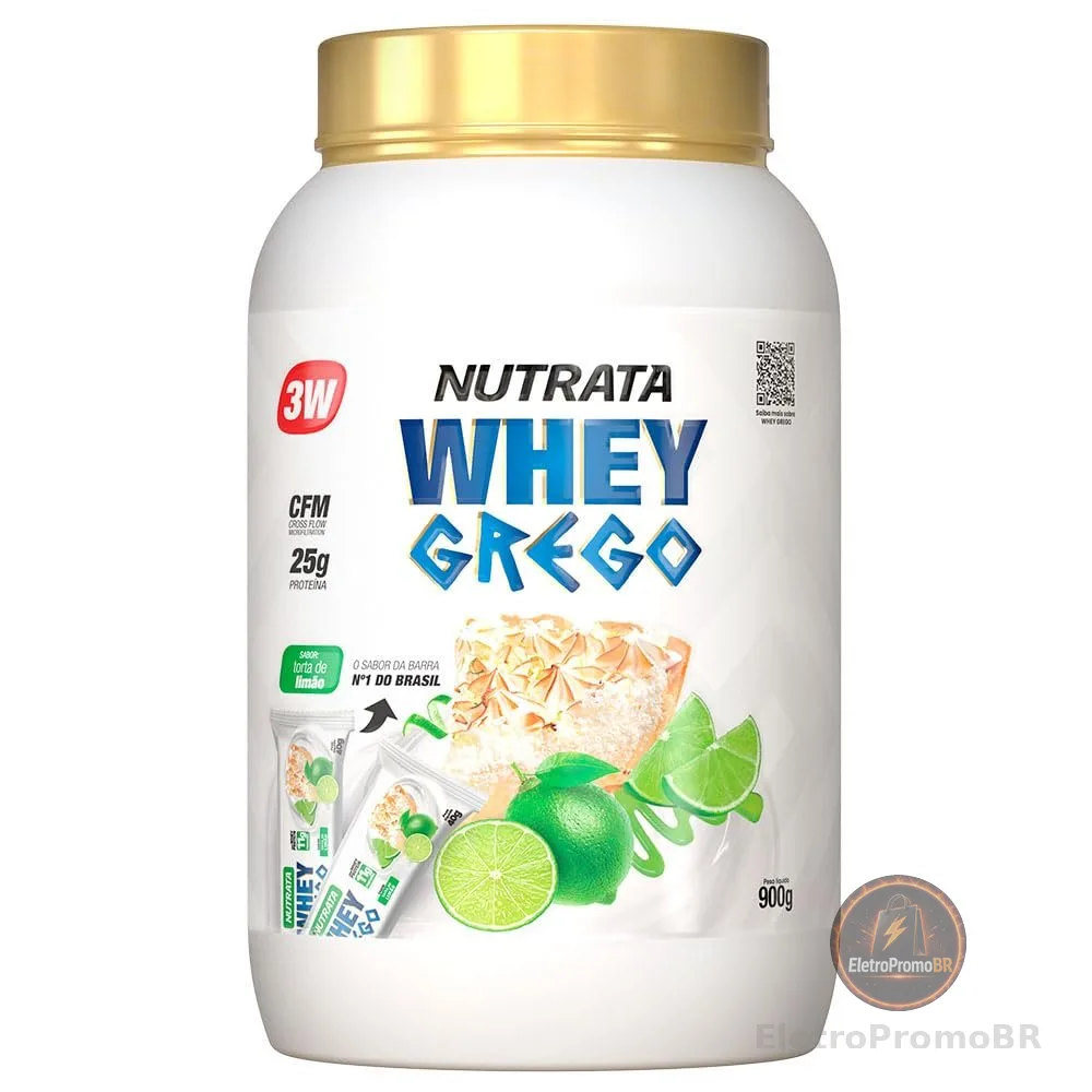 Nutrata Whey Grego (900G) - Sabor Torta De Limão
